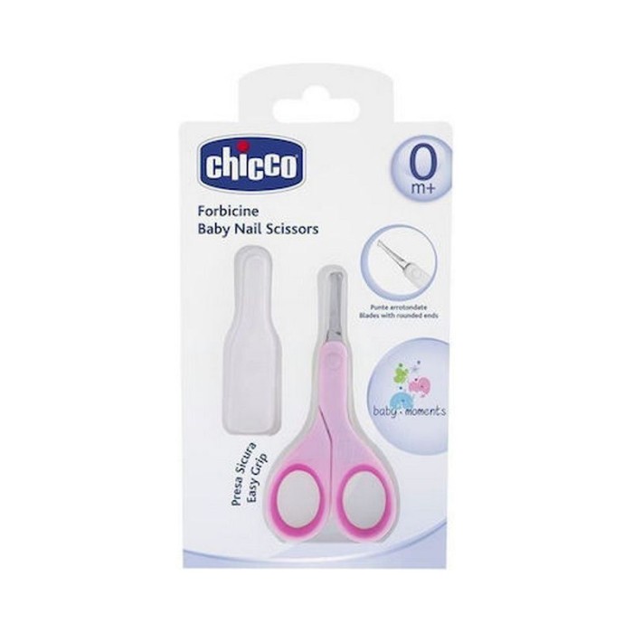 Chicco Βρεφικό Ψαλιδάκι Νυχιών Ροζ Chicco Βρεφικό Ψαλιδάκι Νυχιών Ροζ
