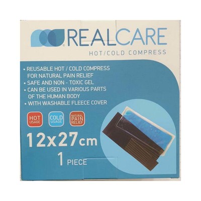 Real Care Compress Επίθεμα Gel Κρυοθεραπείας/ Θερμοθεραπείας Γενικής Χρήσης 27x12cm 1τμχ