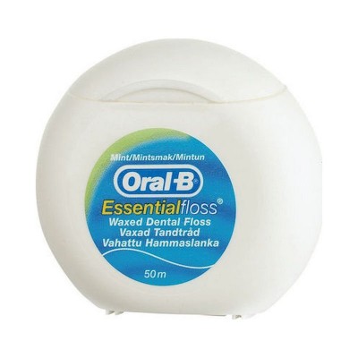 Oral-B Essential Floss Κερωμένο Οδοντικό Νήμα με Γεύση Μέντα 50m
