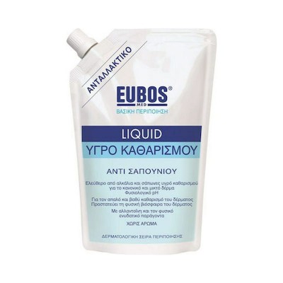 Eubos Blue Liquid Washing Emulsion Refill 400ml