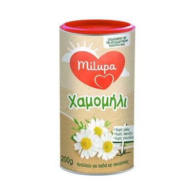 Milupa Ρόφημα Χαμομηλιού Χωρίς Ζάχαρη 200gr