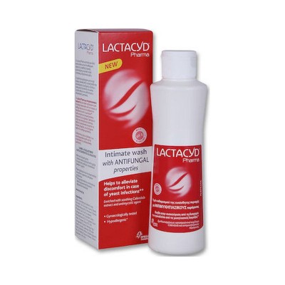 Lactacyd Pharma Antifungal Wash Υγρό Καθαρισμού Αντιμυκητιασικό 250ml