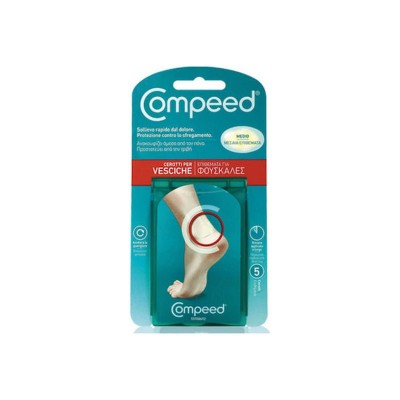 Compeed Επιθέματα Vesciche με Gel για Φουσκάλες Medium 5τμχ