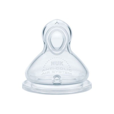 Nuk First Choice+ Θηλή από Σιλικόνη Ρυθμιζόμενης Ροής για 6+ μηνών