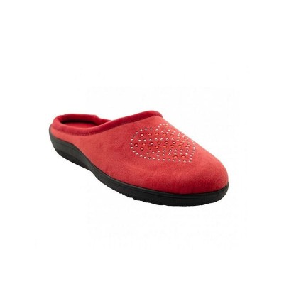 Save Your Feet Ανατομικές Γυναικείες Παντόφλες σε Κόκκινο Χρώμα