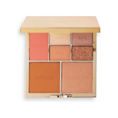 Revolution Beauty Pro True Love and Cheek Παλέτα με Σκιές Ματιών σε Στερεή Μορφή Light Medium