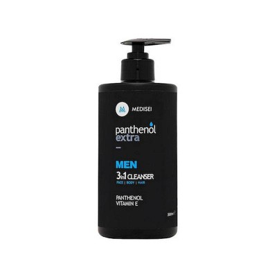 Medisei Panthenol Extra Men 3 in 1 Cleanser Ανδρικό Καθαριστικό Για Πρόσωπο, Σώμα & Μαλλιά 500ml