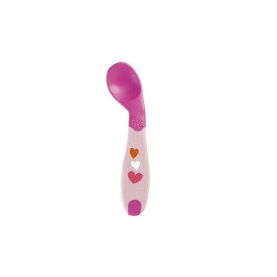 Chicco Babys's First Spoon Κουταλι Σιλικονης 8M+ Ροζ