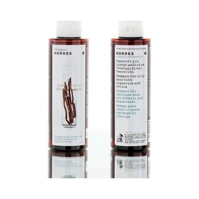Korres Σαμπουάν Licorice & Urtica για Λιπαρά Μαλλιά 2x250ml Korres Σαμπουάν Licorice & Urtica για Λιπαρά Μαλλιά 2x250ml