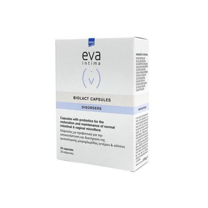 Intermed Eva Intima Biolact Disorders 20 κάψουλες