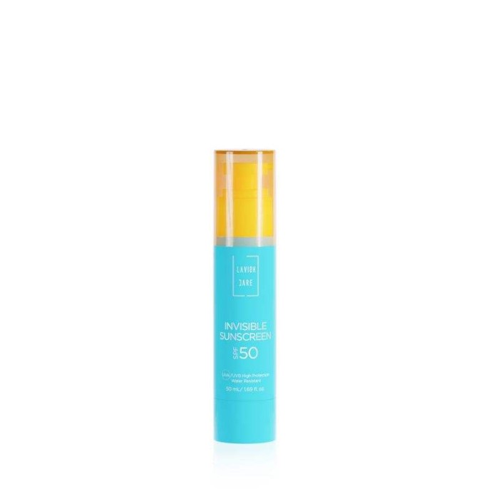 Lavish Care Invisible Sunscreen Αντηλιακό Προσώπου SPF50 - 50ML