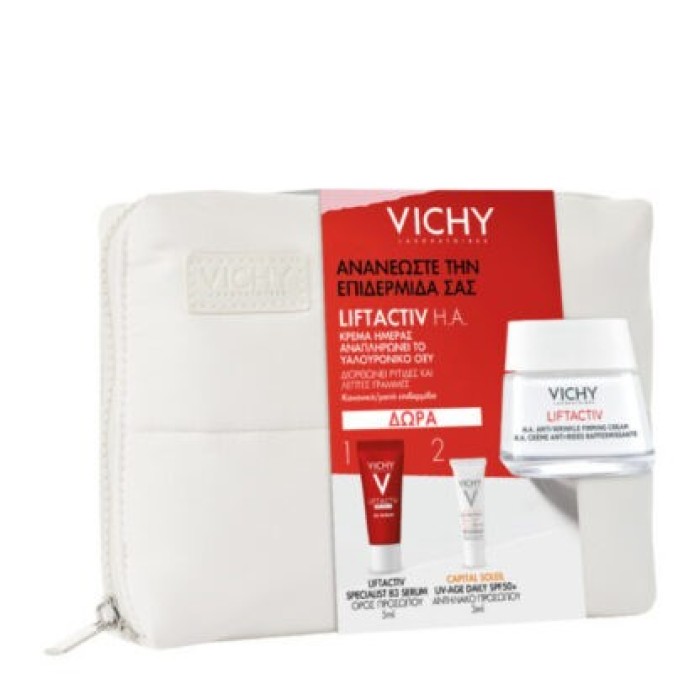 Vichy Promo Liftactiv H.A. για Κανονικές/Μικτές, 50 ml & Specialist B3 Serum, 5ml & Capital Soleil UV-Age Daily Spf50+, 3ml