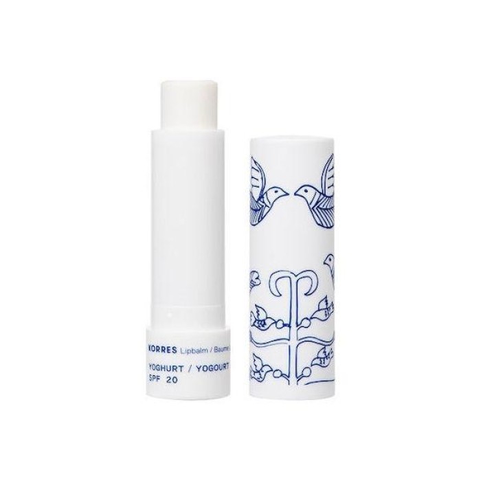 Korres LipBalm Yoghurt SPF20 Ενυδατικό Βάλσαμο Χειλιών με Αντηλιακή Προστασία 4.5gr