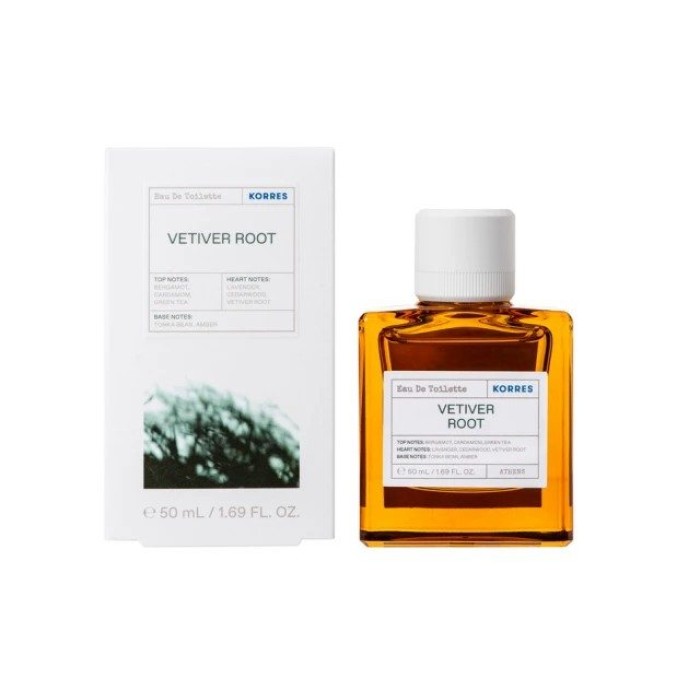 Korres Eau De Toilette Vetiver Root 50ml Korres Eau De Toilette Vetiver Root 50ml