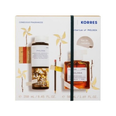 Korres Promo Philosia Eau De Toilette 50ml & Philosia Shower Gel 250ml 