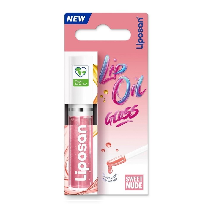 Liposan Lip Oil Gloss Sweet Nude 5.5ml.