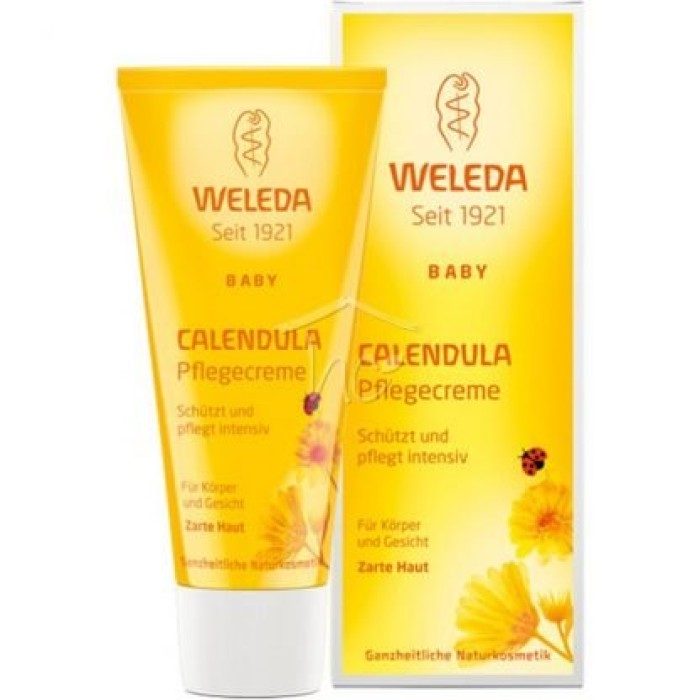 Weleda Baby Pflegecreme Body Cream Calendula Κρέμα Ενυδάτωσης, 75ml