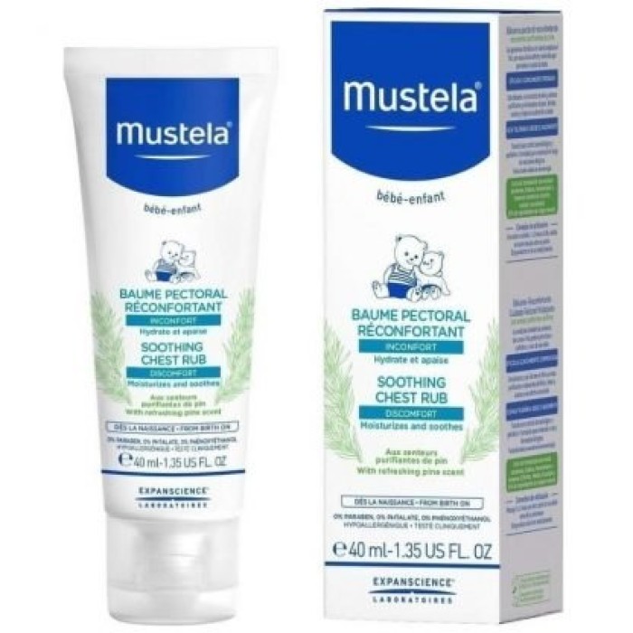 Mustela Soothing Chest Rub 40ml