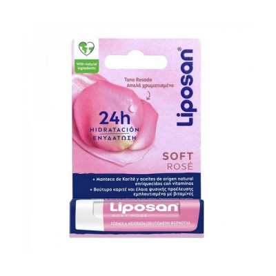 Liposan Soft Rose Blister Lip Balm 4.8gr