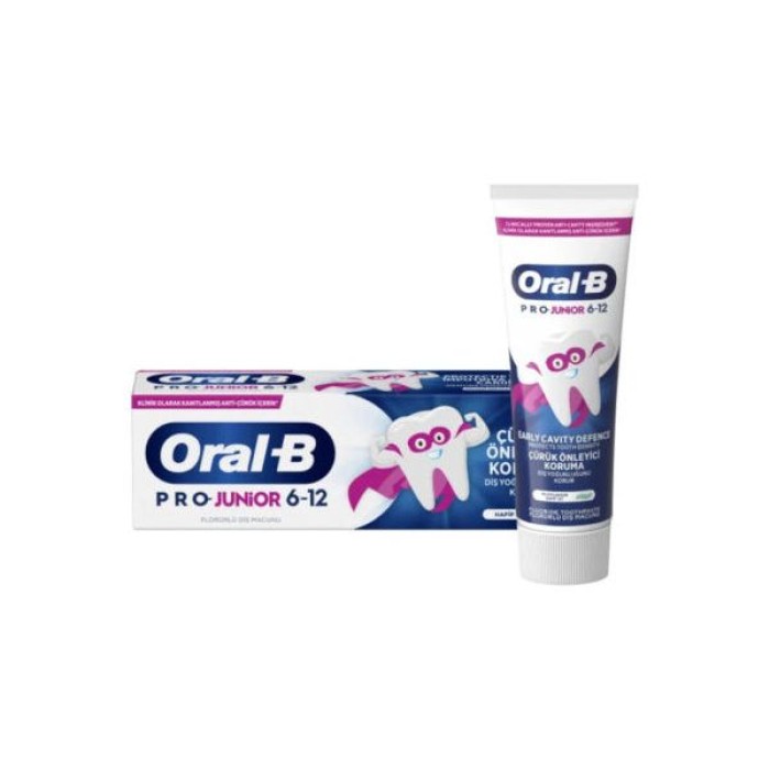 Oral-B Pro Junior Οδοντόκρεμα 6-12 Ετών 75ml