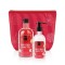 LAVISH CARE Holly Jolly Apple Pie Christmas Set Bath & Shower Gel 500mL & Glitter Body Lotion 300mL