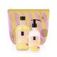 LAVISH CARE Merry Lemon Tart Christmas Set Bath & Shower Gel 500mL & Glitter Body Lotion 300mL