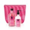 LAVISH CARE Santa's Cupcakes Christmas Set Bath & Shower Gel 500mL & Glitter Body Lotion 300mL