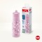 Nuk Mini-Me Flip Εκπαιδευτικό Μπιμπερό Πλαστικό 2 in 1 για 12m+ 450ml - Ανθεκτικό στο Δάγκωμα -  Purple DOTS