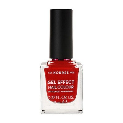 Korres Gel Effect Gloss Βερνίκι Νυχιών Μακράς Διαρκείας Κόκκινο 53 Royal Red 11ml