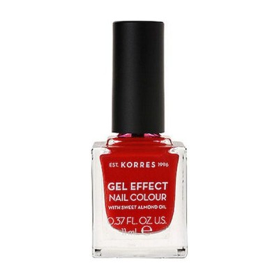 Korres Gel Effect Gloss Βερνίκι Νυχιών Μακράς Διαρκείας Κόκκινο 53 Royal Red 11ml