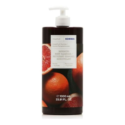 Korres Body Αφρόλουτρο Renewing Grapefruit με Αντλία 1000ml