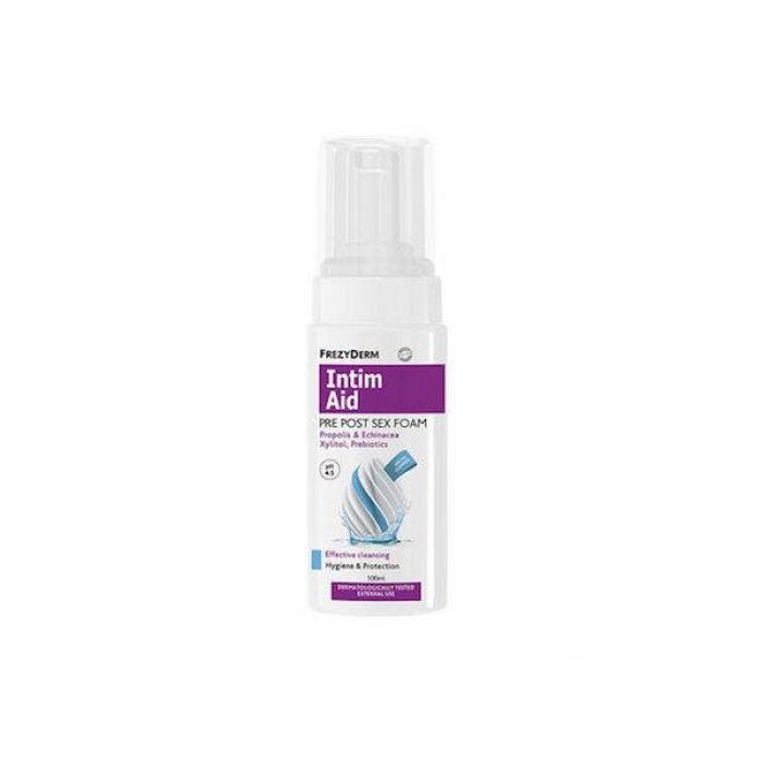 Frezyderm Intim Aid Pre Post Sex Foam Ph4.5 Αφρός Καθαρισμού Ευαίσθητης Περιοχής Πριν Έναρξη Σεξουαλικών Επαφών 100ml Frezyderm Intim Aid Pre Post Sex Foam Ph4.5 Αφρός Καθαρισμού Ευαίσθητης Περιοχής Πριν Έναρξη Σεξουαλικών Επαφών 100ml