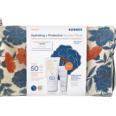 Korres Promo Greek Yoghurt Tinted spf 50 & Greek Yoghurt Foam Cleanser 20ml