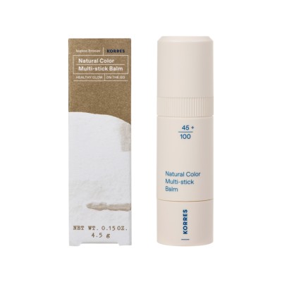 Korres Agean Bronze Natural Color Multi-stick Balm Healthy Glow Highlighter Για Υγιές Χρώμα Σε Ζυγωματικά & Χείλη 4.5gr