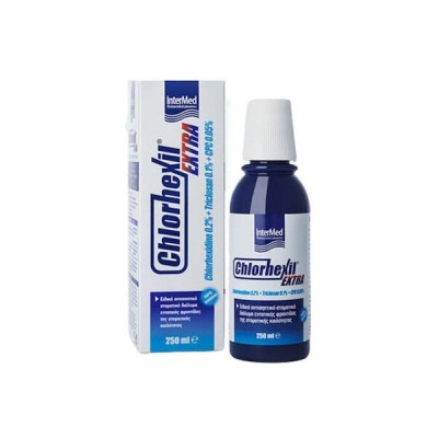  InterMed Chlorhexil Extra Mouthwash με Αντιφλεγμονώδη Δράση  250ml