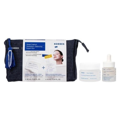 Korres Promo Greek Yoghurt Hydrating-Balancing Expert Duo Ενυδάτωση Με Προβιοτικά Κρεμα Gel 40ml & Δώρο Serum Προσώπου 15ml
