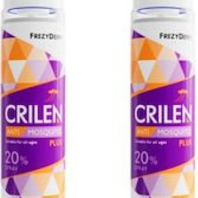 Frezyderm Promo Pack Crilen Anti-Mosquito Plus Spray 20% για Προστασία από Κουνούπια 2x100ml