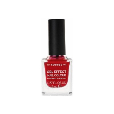 Korres Gel Effect Nail Colour 51Rosy Red Βερνίκι Νυχιών 11ml