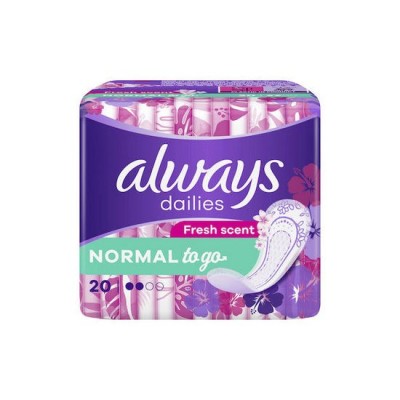 Always Singles To Go Normal Fresh Σερβιετάκια 20τεμ