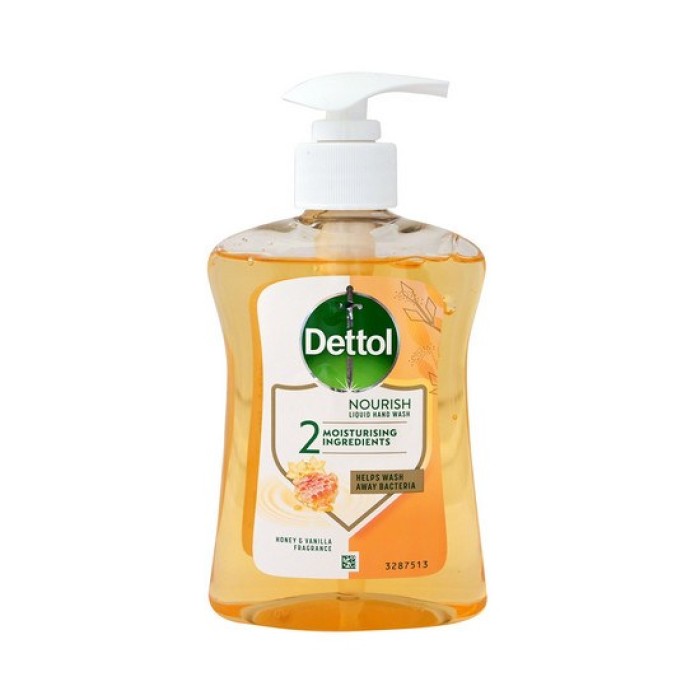 Dettol Nourish Liquid Hand Wash Με Μέλι και Βανίλια 250ml Pump Dettol Nourish Liquid Hand Wash Με Μέλι και Βανίλια 250ml Pump