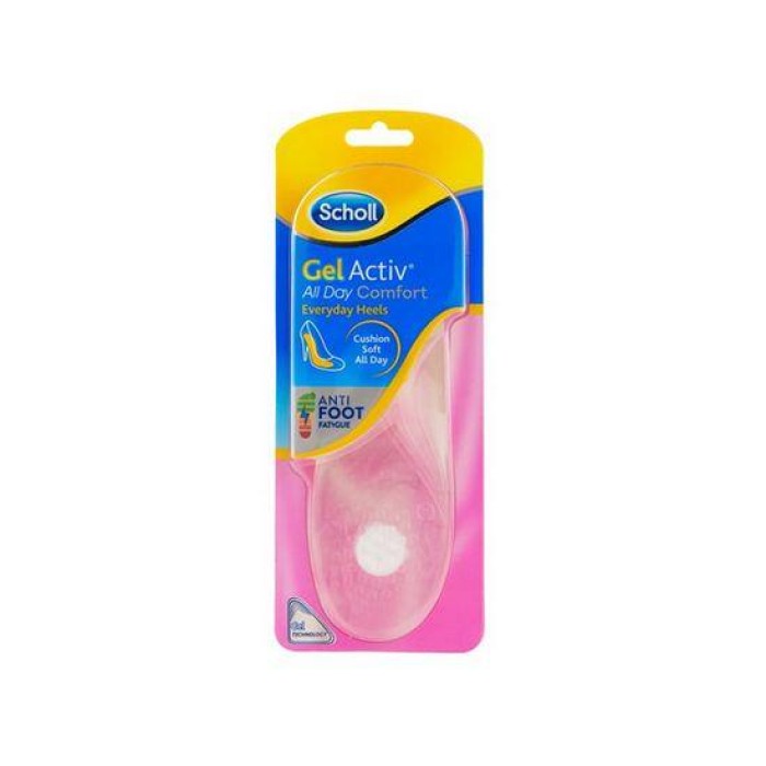 Scholl Gel Activ Everyday Heels Ανατομικοί Πάτοι από Σιλικόνη για Τακούνια 1 Ζευγάρι (No 36-42) Scholl Gel Activ Everyday Heels Ανατομικοί Πάτοι από Σιλικόνη για Τακούνια 1 Ζευγάρι (No 36-42)