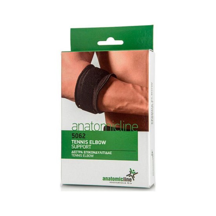 Anatomic Line Δέστρα Επικοδυλίτιδας - Tennis Elbow ONE SIZE Μαύρο 5062 Anatomic Line Δέστρα Επικοδυλίτιδας - Tennis Elbow ONE SIZE Μαύρο 5062