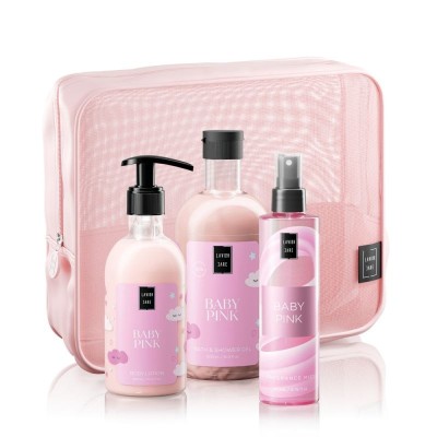 Lavish Care  Baby Pink - Body Care Bag Gift Set