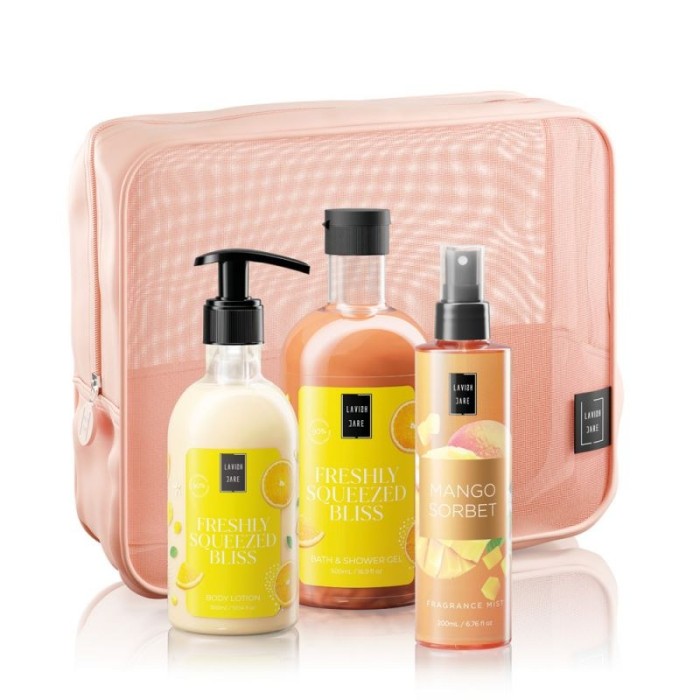 Lavish Care Freshly Squeezed Bliss - Body Care Bag Gift Set