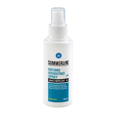 Medisei Summerline Εντομοαπωθητικό Spray 20% IR3535  Άοσμο100ml