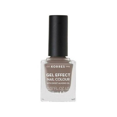 Korres Gel Effect Nail Colour 95 Stone Grey Βερνίκι Νυχιών 11ml
