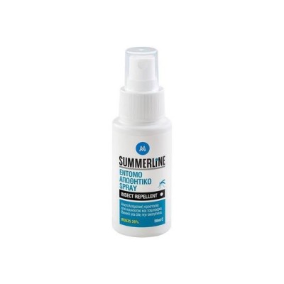 Medisei Summerline Εντομοαπωθητικό Spray 20% IR3535  Άοσμο 50ml