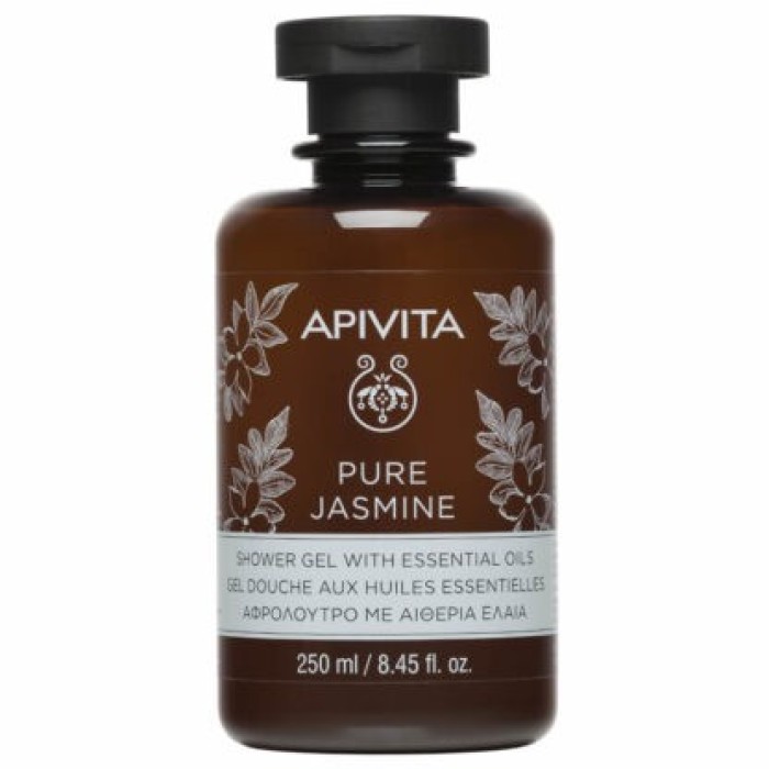 Apivita Pure Jasmine Αφρόλουτρο με Αιθέρια Έλαια & Γιασεμί 250ml Apivita Pure Jasmine Αφρόλουτρο με Αιθέρια Έλαια & Γιασεμί 250ml
