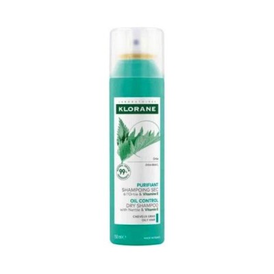 Klorane Nettle Ξηρό Σαμπουάν Γενικής Χρήσης για Λιπαρά Μαλλιά 150ml