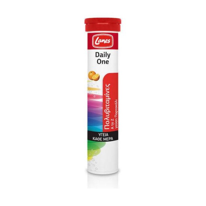 Lanes Mult Daily One Πολυβιταμίνες 20 αναβράζοντα δισκία Lanes Mult Daily One Πολυβιταμίνες 20 αναβράζοντα δισκία
